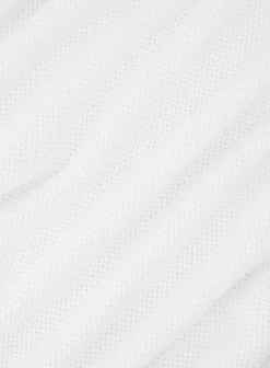 Fioroni Polo Trui Van Katoen En Cashmere Wit Best Sale