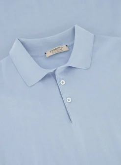 Fioroni Polo Van Katoen En Cashmere Cheap