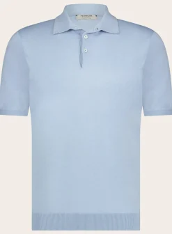 Fioroni Polo Van Katoen En Cashmere Cheap