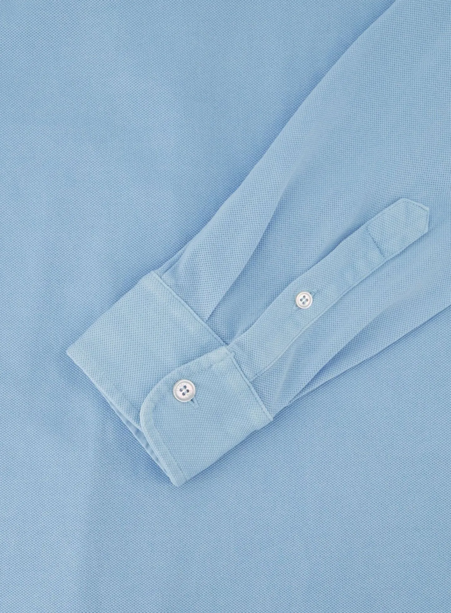 FEDELI Poloshirt Met Lange Mouwen Van Katoen Flash Sale