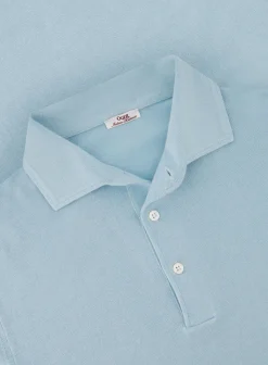 OGÉR Italian Knitwear Poloshirt Met Lange Mouwen Van Katoen Flash Sale