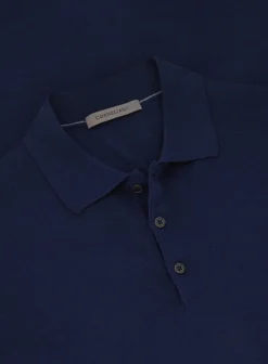 Corneliani Poloshirt Met Lange Mouwen Van Wol Outlet