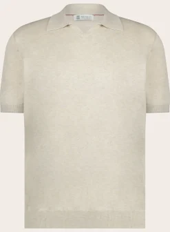 Brunello Cucinelli Poloshirt Van Katoen Clearance