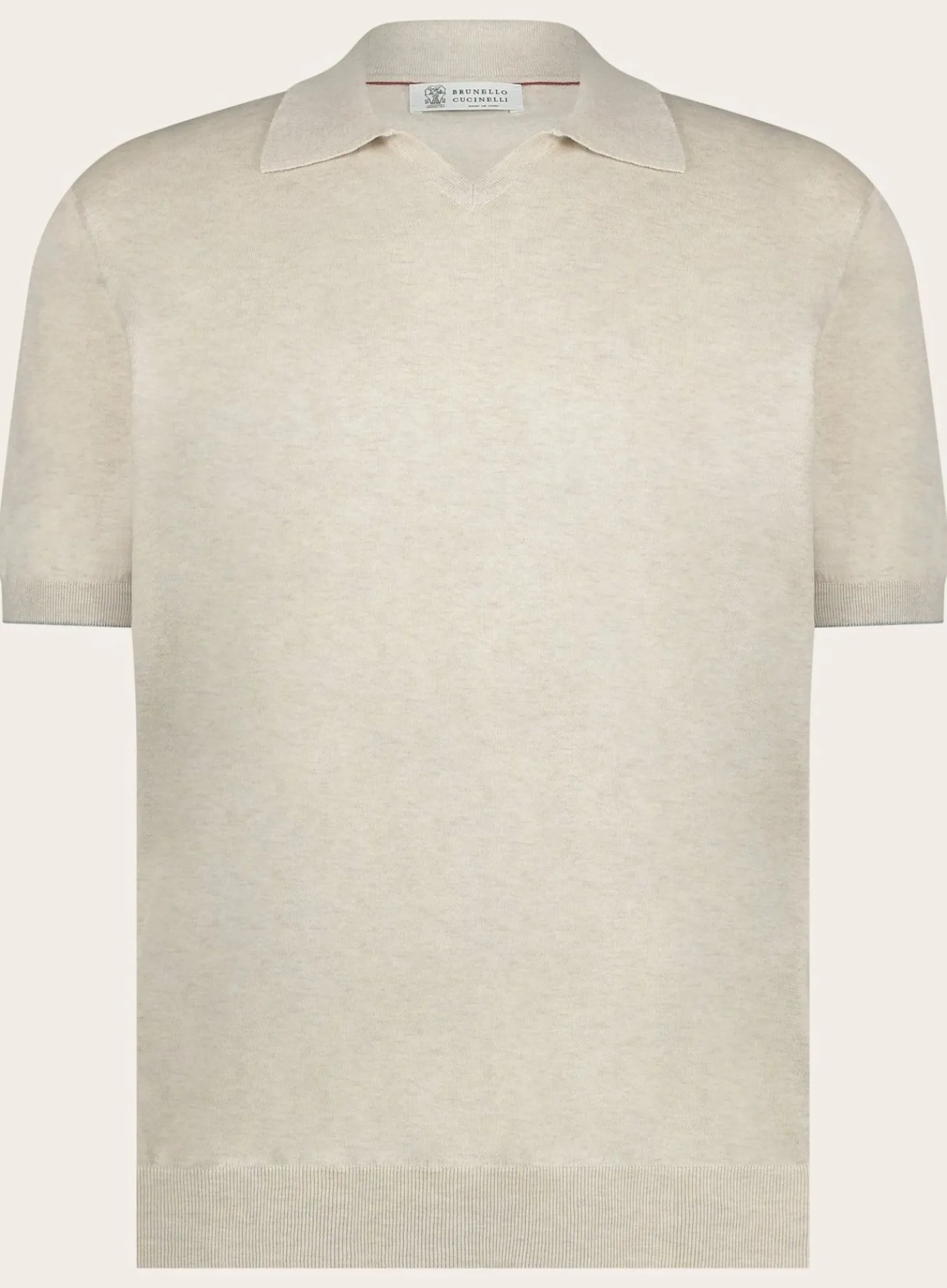 Brunello Cucinelli Poloshirt Van Katoen Clearance