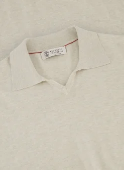 Brunello Cucinelli Poloshirt Van Katoen Clearance