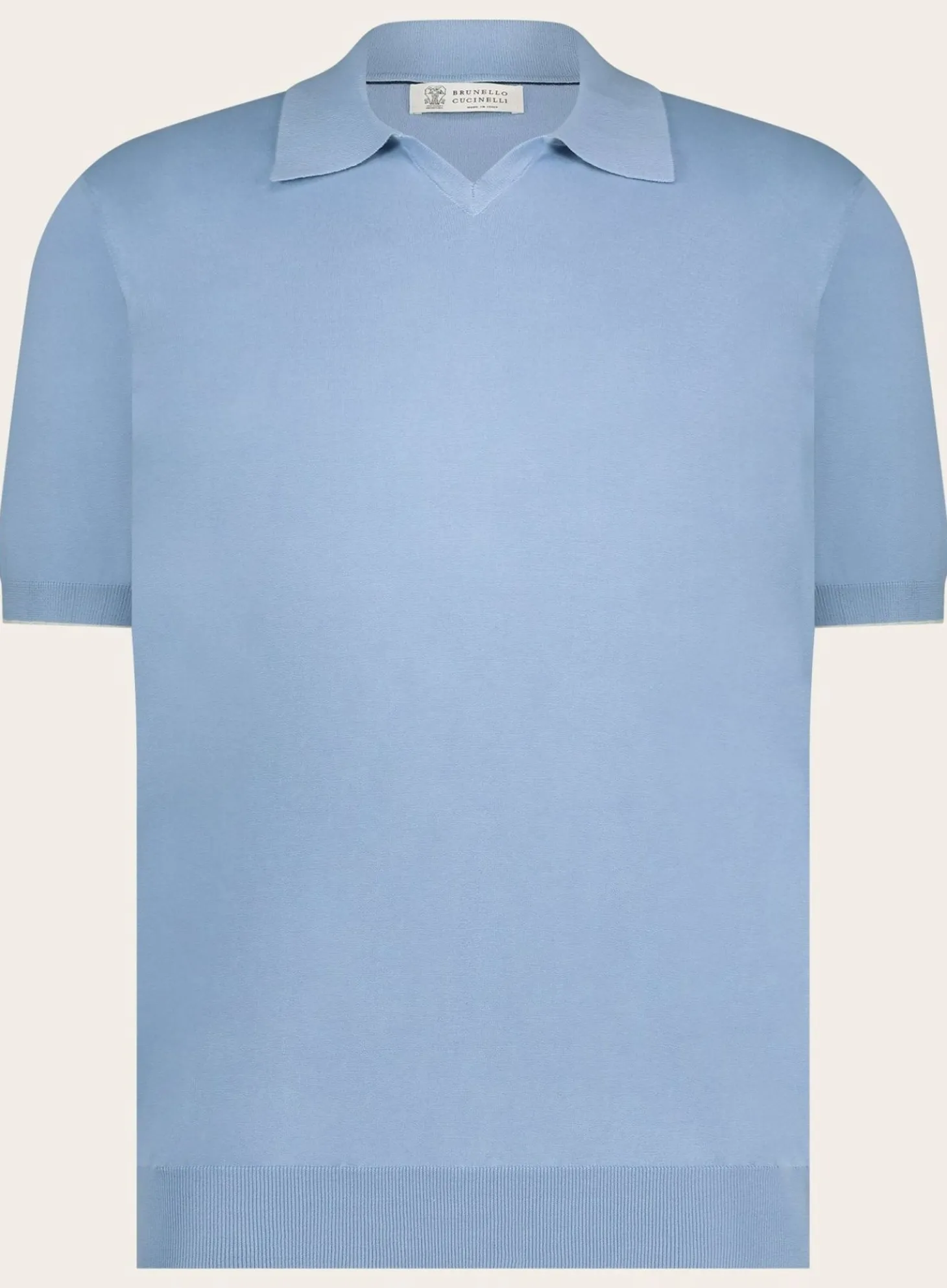 Brunello Cucinelli Poloshirt Van Katoen Clearance