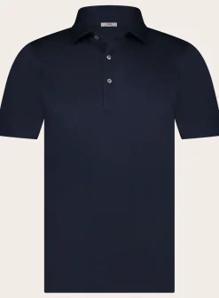 OGÉR Italian Knitwear Poloshirt Van Katoen Flash Sale