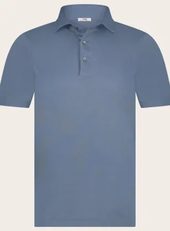 OGÉR Italian Knitwear Poloshirt Van Katoen Flash Sale