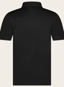 OGÉR Italian Knitwear Poloshirt Van Katoen Flash Sale