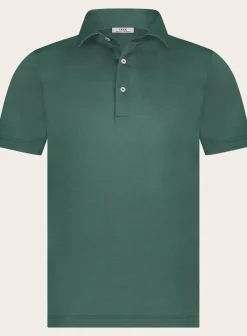 OGÉR Italian Knitwear Poloshirt Van Katoen Flash Sale