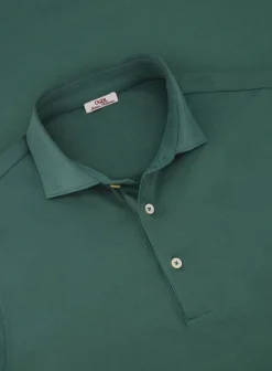 OGÉR Italian Knitwear Poloshirt Van Katoen Flash Sale