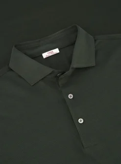 OGÉR Italian Knitwear Poloshirt Van Katoen Flash Sale