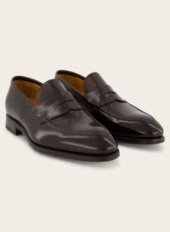 Bontoni Principe Penny Loafers Van Leer Best Sale