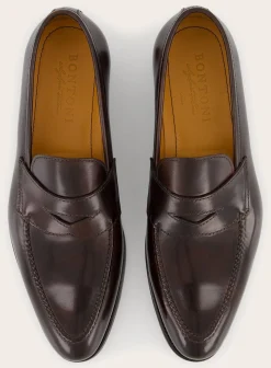 Bontoni Principe Penny Loafers Van Leer Best Sale