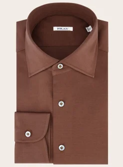 Fray Regular-Fit Gabriel Shirt Van Pique Katoen Discount
