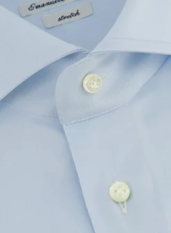 Emanuele Maffeis Regular-Fit Stretch-Katoen Overhemd Best