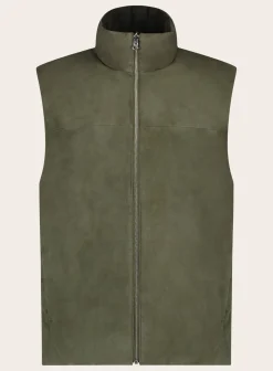 ARMA Reversible Bodywarmer Van Suede Hot