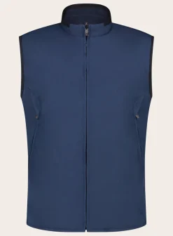 Corneliani Reversible Bodywarmer Van Wol En Zijde New