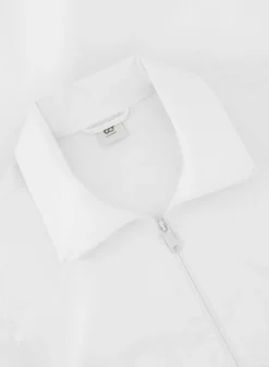 AlphaTauri Ritsvest Met Puntkraag Wit Outlet