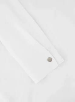 AlphaTauri Ritsvest Met Puntkraag Wit Outlet