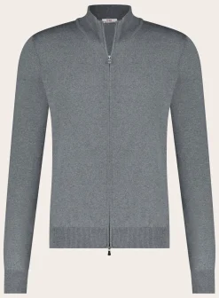 OGÉR Italian Knitwear Ritsvest Van Wol Discount