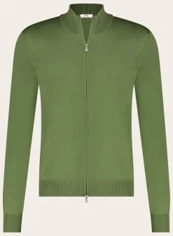 OGÉR Italian Knitwear Ritsvest Van Wol Discount