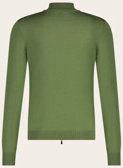 OGÉR Italian Knitwear Ritsvest Van Wol Discount
