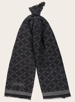 Corneliani Shawl Van Wol En Zijden Discount