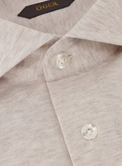 OGÉR Shirt Van Katoen Beige Cheap
