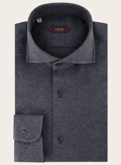 OGÉR Shirt Van Katoen Grijs Outlet