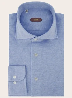 OGÉR Shirt Van Katoen L.Blauw Online