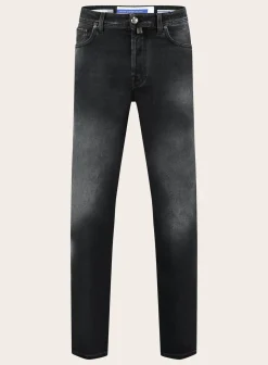 Jacob Cohën Slim-Fit Bard 5-Pocket Antraciet New