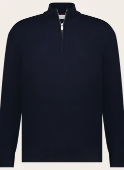 Brunello Cucinelli Slim-Fit Half-Zip Trui Van Cashmere Flash Sale