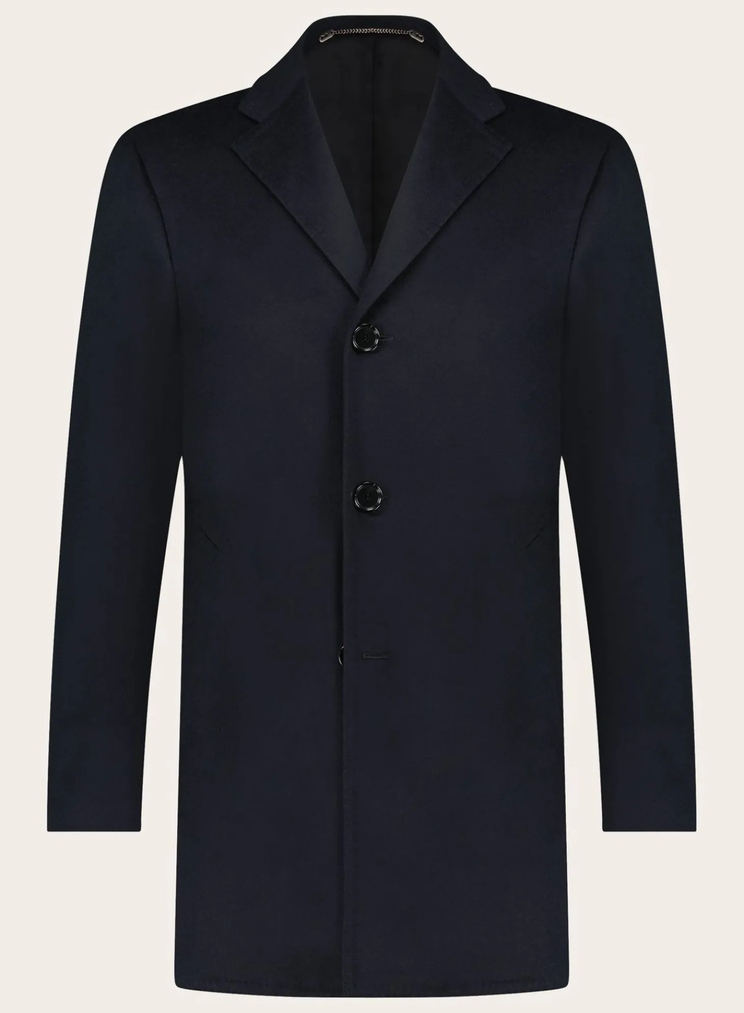 Cesare Attolini Slim-Fit Mantel Van Cashmere Blue Navy Outlet