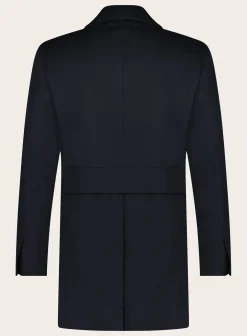 Cesare Attolini Slim-Fit Mantel Van Cashmere Blue Navy Outlet