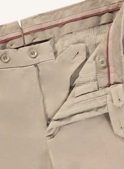 Loro Piana Slim-Fit Pantaflat Broek Van Katoen Best Sale