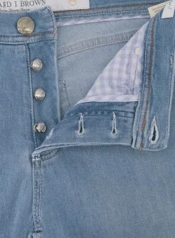 Richard J. Brown Slim-Fit Tokyo Jeans L.Blauw New