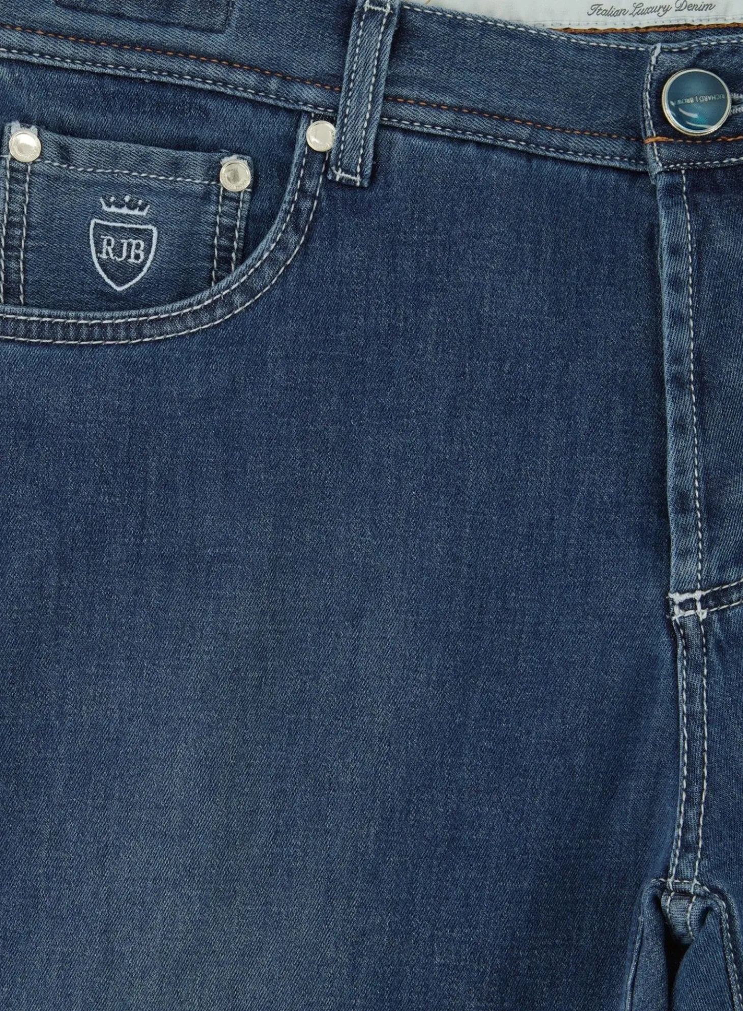 Richard J. Brown Slim-Fit Tokyo Jeans Blauw New