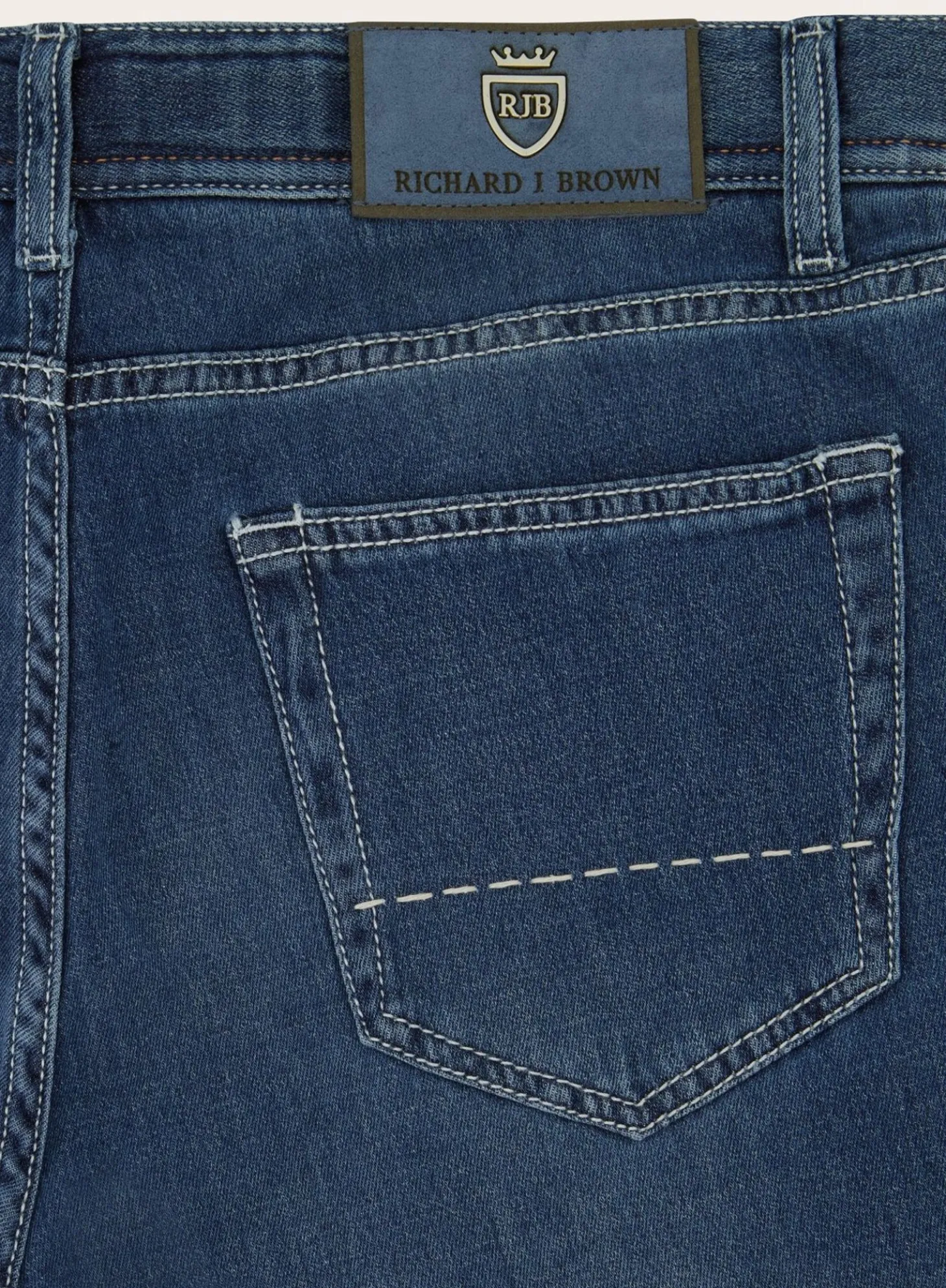 Richard J. Brown Slim-Fit Tokyo Jeans Blauw New