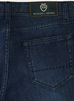 Richard J. Brown Slim-Fit Tokyo Jeans Blue Navy Store