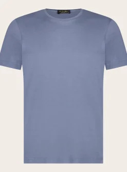 Loro Piana Slim-Fit Zijden-Katoenen T-Shirt Sale