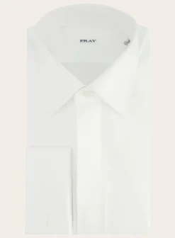 Fray Smoking Overhemd Wit Best