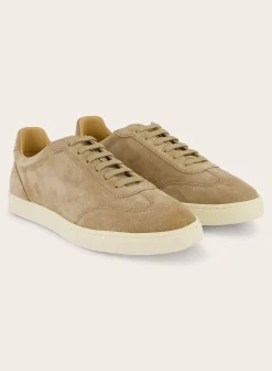 Brunello Cucinelli Sneakers Van Suede Beige Sale