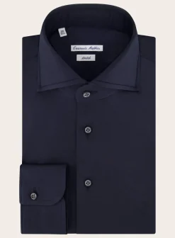 Emanuele Maffeis Stretch Shirt Van Katoen Shop