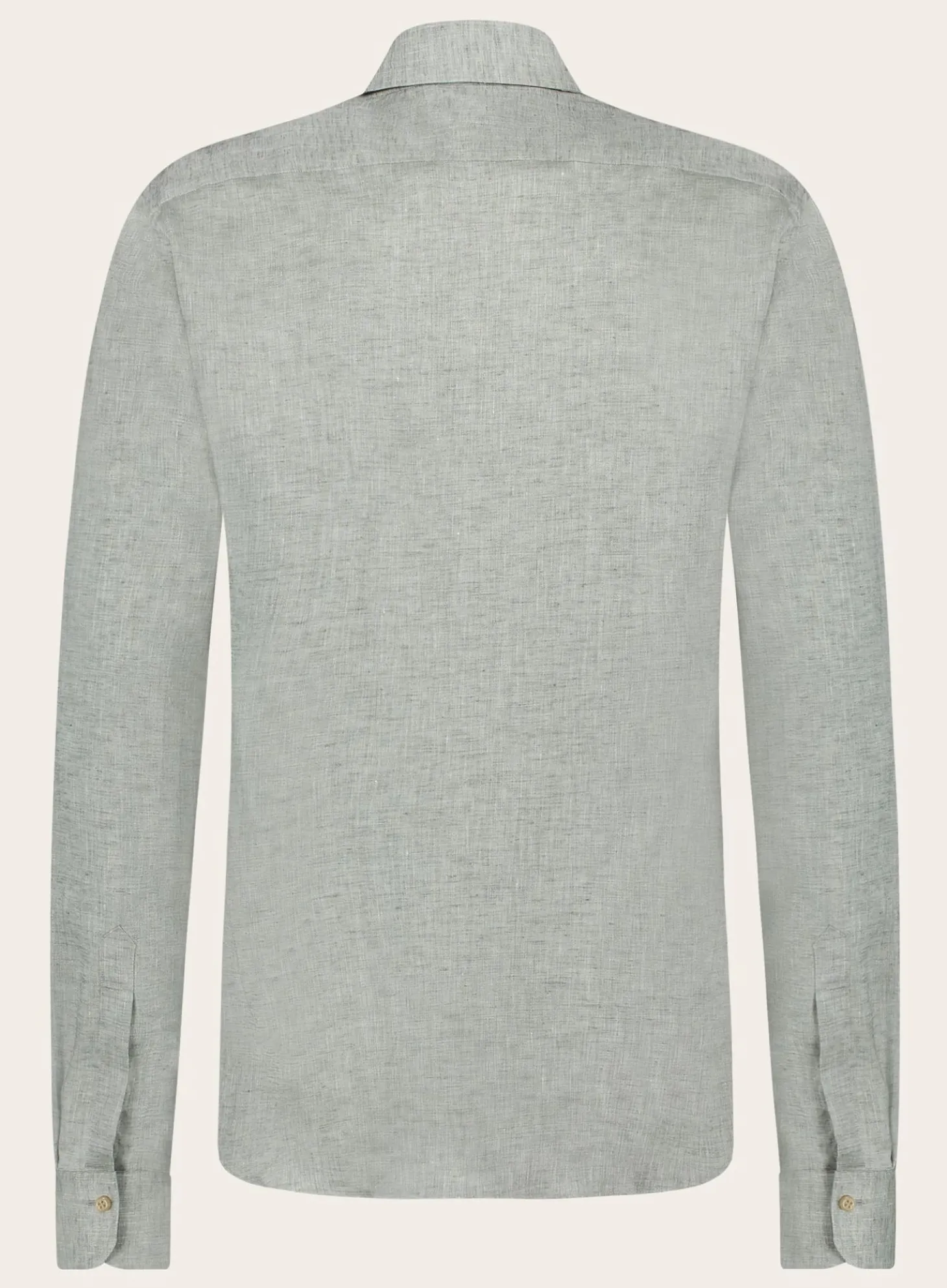 Emanuele Maffeis Stretch Shirt Van Linnen Best Sale