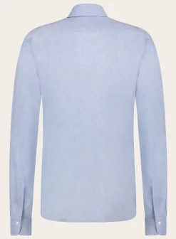 Emanuele Maffeis Stretch Shirt Van Linnen Best Sale