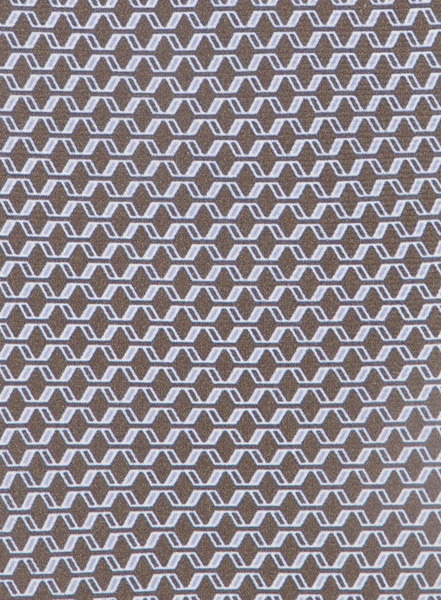 OGÉR Stropdas Met Print Van Zijde Discount