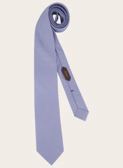 OGÉR Stropdas Met Print Van Zijde Discount