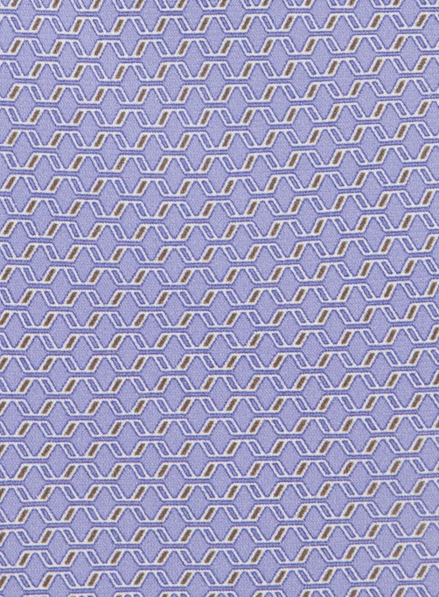 OGÉR Stropdas Met Print Van Zijde Discount