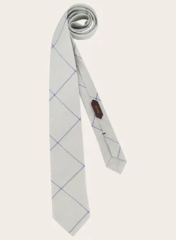 OGÉR Stropdas Met Print Van Zijde Cheap